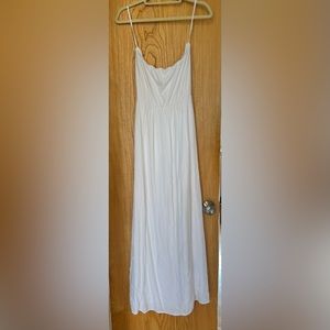 Splendid White Strapless long dress